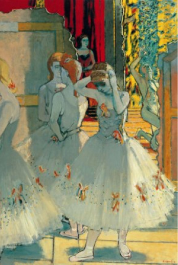 Danseuses dans les coulisses - Musée d'artmoderne de la Ville de Paris (1943-1944)